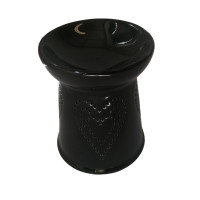 Aroma lampa se srdíčkem - černá