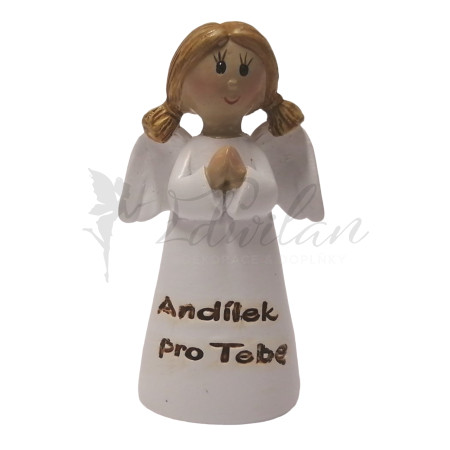 Andělíček s nápisem ,,Anděl pro tebe'