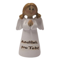 Andělíček s nápisem ,,Anděl pro tebe'