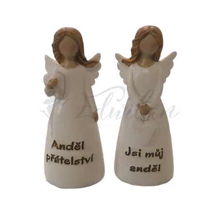 Andlílci s nápisy - sada 2ks