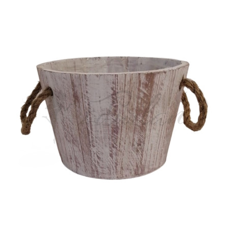 Dřevěný obal  - fialový