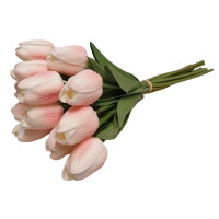 Pěnový tulipán (pk/peach)  - 12ks