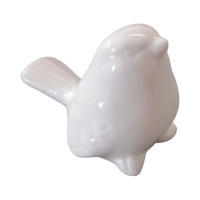 Dekorace - porcelánový ptáček