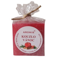 Svíčka kostka - Kouzlo Vánoc